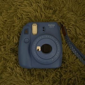 blue instax mini 9